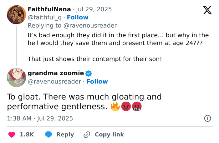 Screenshot of a social media thread discussing a 17-year-old athlete unaware of Ivy League scholarship issues shared by parents years later. - 9