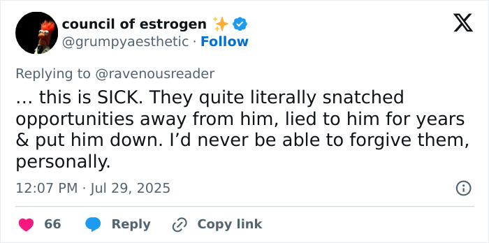 Screenshot of a tweet discussing a 17-year-old athlete kept in the dark about Ivy League scholarships by parents. - 37