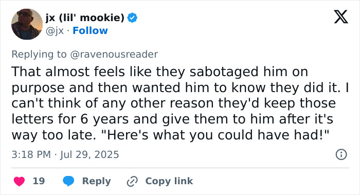 Tweet discussing a 17-year-old athlete kept in the dark about Ivy League scholarships by parents for seven years. - 28