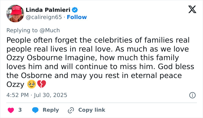 Tearful Sharon Osbourne joins kids in heartbreaking farewell at Ozzy Osbourne’s funeral, showing a broken woman’s grief. Tearful Sharon Osbourne joins kids in heartbreaking farewell at Ozzy Osbourne’s funeral, showing a broken woman’s grief.