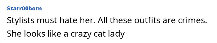 Comment criticizing a celebrity’s runway walk at Paris Fashion Week 2025, mentioning constipated and harsh fashion critiques. Comment criticizing a celebrity’s runway walk at Paris Fashion Week 2025, mentioning constipated and harsh fashion critiques.