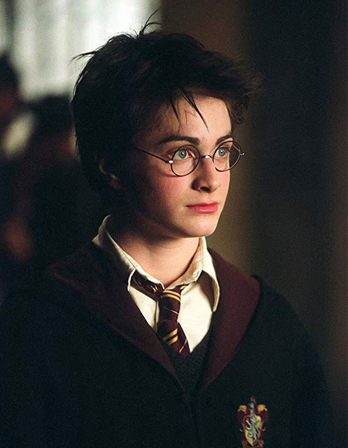 Young wizard in round glasses and Gryffindor robes, representing Harry Potter fans reacting to HBO's upcoming show changes.