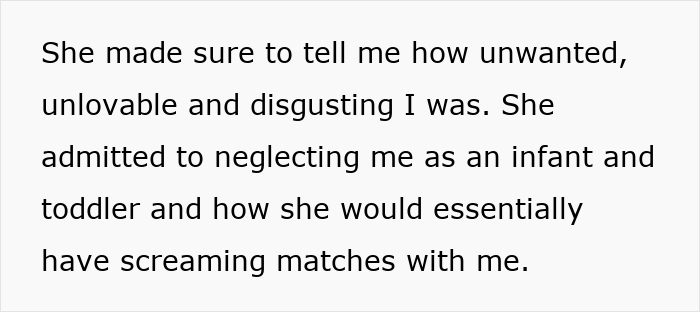 Text describing emotional abuse from a manipulative mom toward her daughter in a dramatic story excerpt. - 22