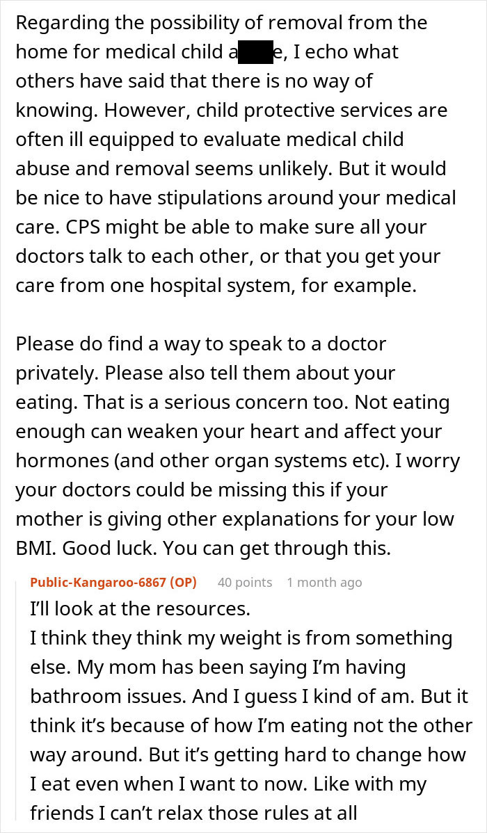 Teen shares experience of being taken to hospitals frequently due to mom’s false claims about health issues. - 24