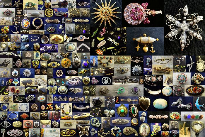 Some Of The Antique/Vintage Jewellery That I've Collected Over The Years