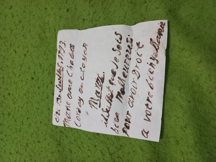 Young Brazilian Manages To Make A Replica Of The Lost Letter From The Painting "The Death Of Marat"