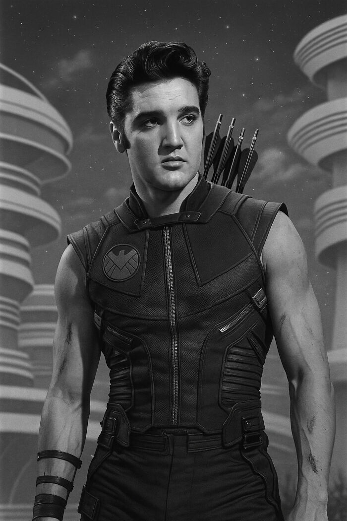 Elvis Presley As Hawkeye