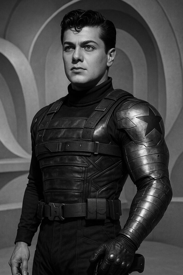Tony Curtis As The Winter Soldier