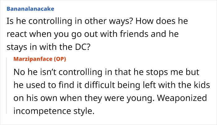Text conversation discussing controlling behavior and difficulty managing kids alone, highlighting issues with passports for wife and kids. - 18