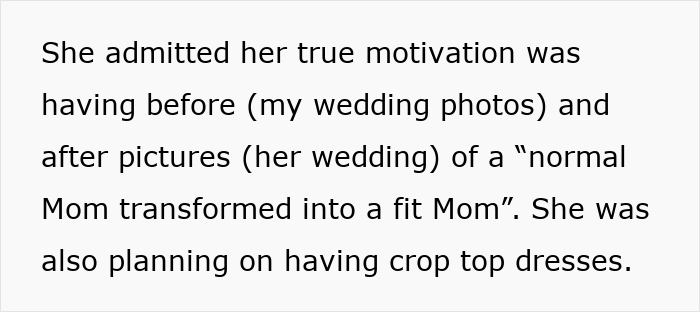 Bride tells MOH bestie to lose weight, causing a 30-year-old friendship to be ruined before the wedding. Bride tells MOH bestie to lose weight, causing a 30-year-old friendship to be ruined before the wedding.