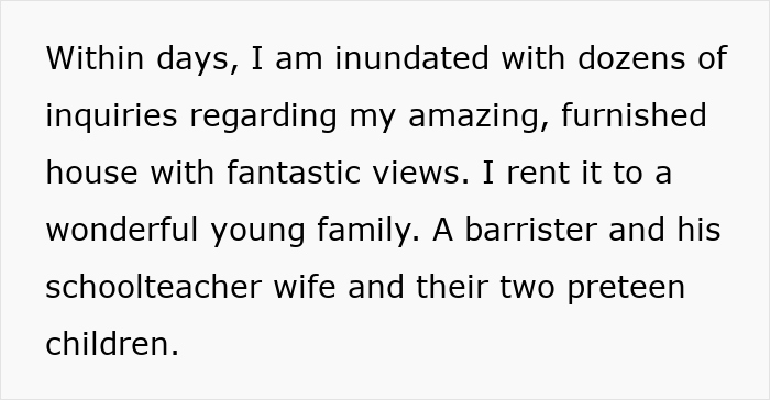 Text excerpt about a woman who thinks she got away with being a gold digger but faces a harsh lesson from stepson soon. - 47