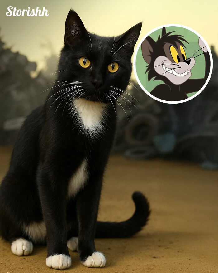 I Used AI To Bring Tom & Jerry Into The Real World (9 Pics)