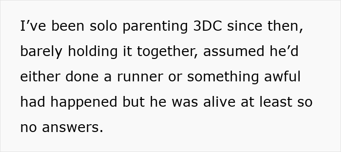 Guy Disappears On Family Right After NYE, Reappears Months Later, Expecting Wife To Welcome Him Back