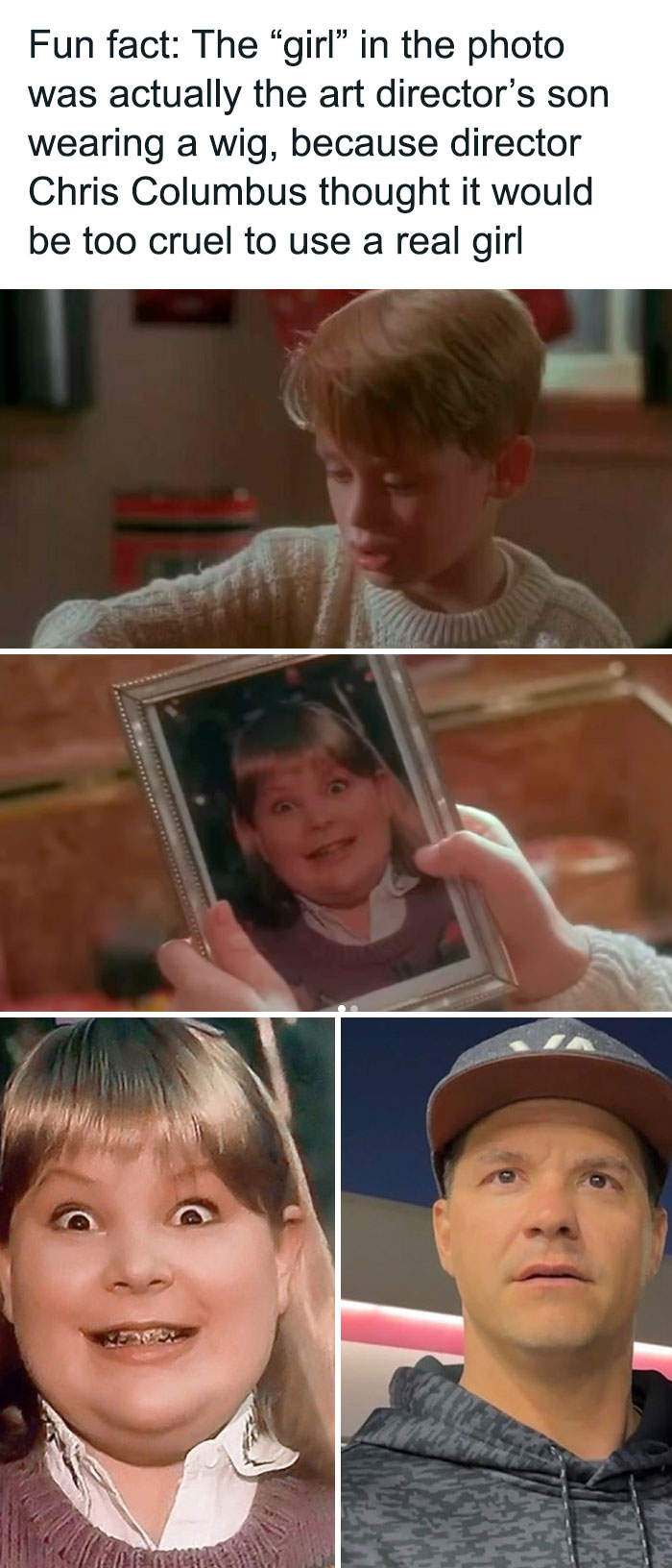 Meme collage showing a boy with a wig and photos related to nostalgic Tamagotchis and VHS tapes childhood memories.