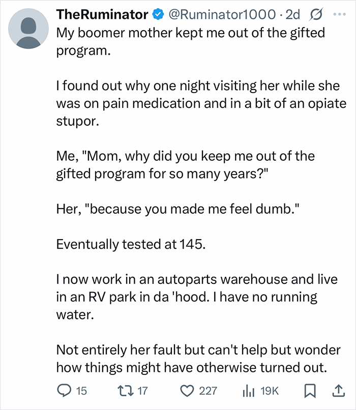 Screenshot of a Twitter post about a 17-year-old athlete unaware of Ivy League scholarships until parents reveal after 7 years. - 11