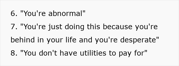 List of gaslighting phrases including calling someone abnormal and accusing them of desperation after embezzlement exposure.