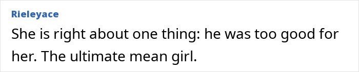 Comment criticizing Gwyneth Paltrow&rsquo;s treatment of Brad Pitt during their relationship, highlighting public backlash.