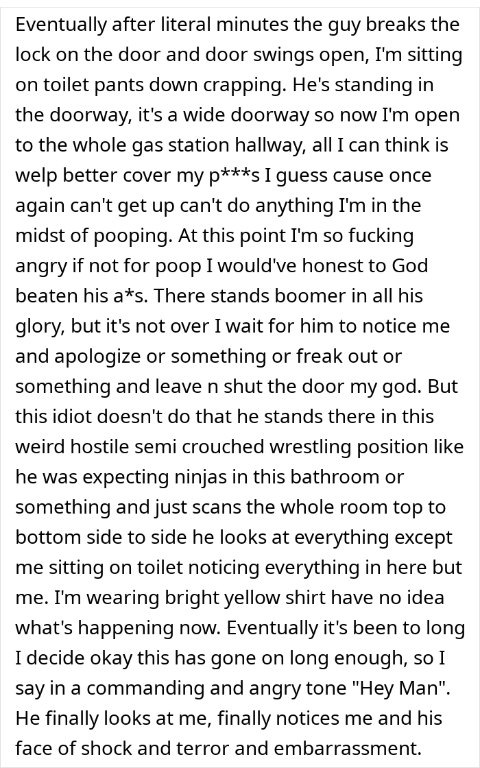 Alt text: Text describing boomers breaking into barbershop, calling cops on owner, and getting arrested for the incident. Alt text: Text describing boomers breaking into barbershop, calling cops on owner, and getting arrested for the incident.