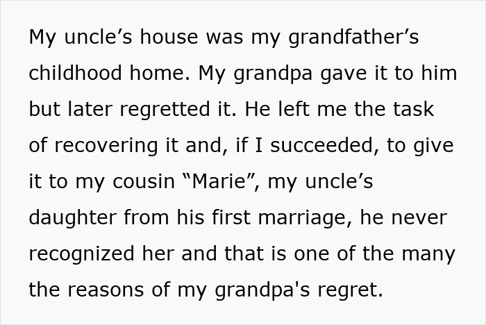 Father and son conflict over house locks, leading to police involvement in a family property dispute.