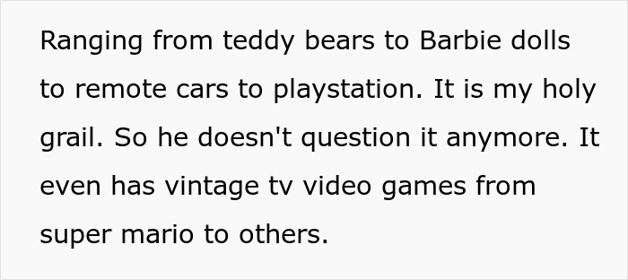 Woman deals with childhood trauma by collecting toys including teddy bears, Barbie dolls, and vintage video games. - 7