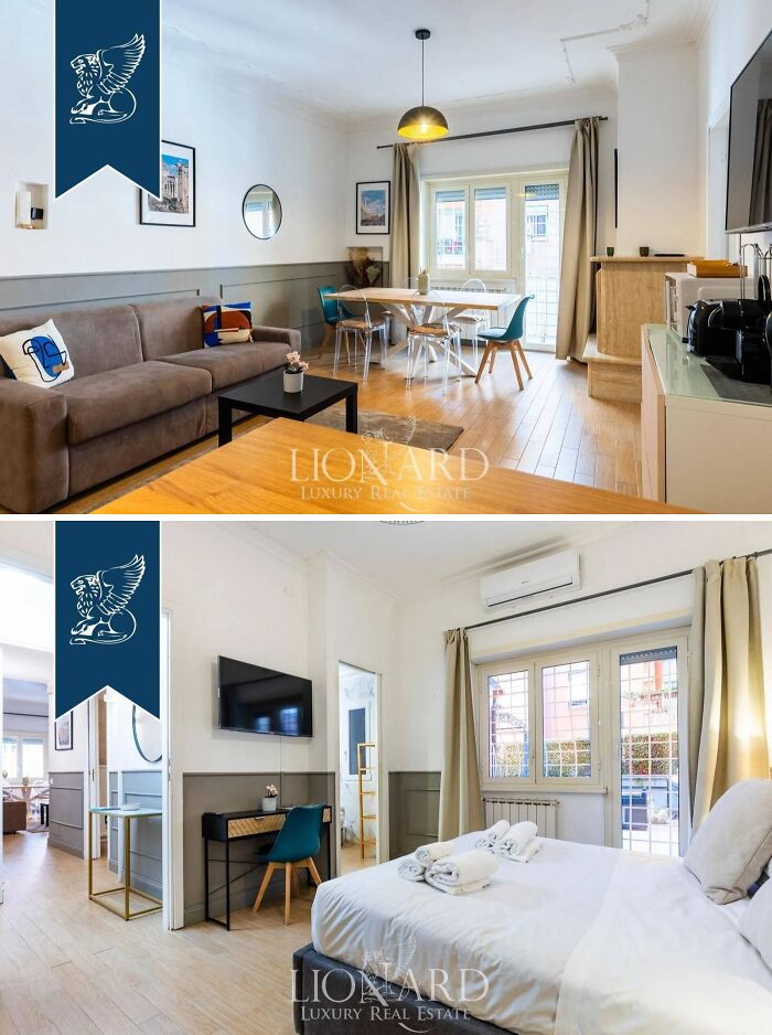 Modern apartment interior with living and bedroom areas showcasing what 1 million buys in global apartments.