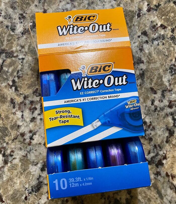 Pack of Bic Wite-Out correction tape rolls shown as back-to-school deals for syllabuses on Prime Day promotions.