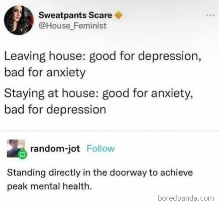 Tumblr posts about mental health struggles, anxiety, depression, and relatable random humor in everyday life.