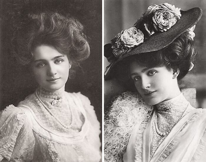 Century-old photos showcasing women who defined timeless beauty with elegant fashion and classic hairstyles.