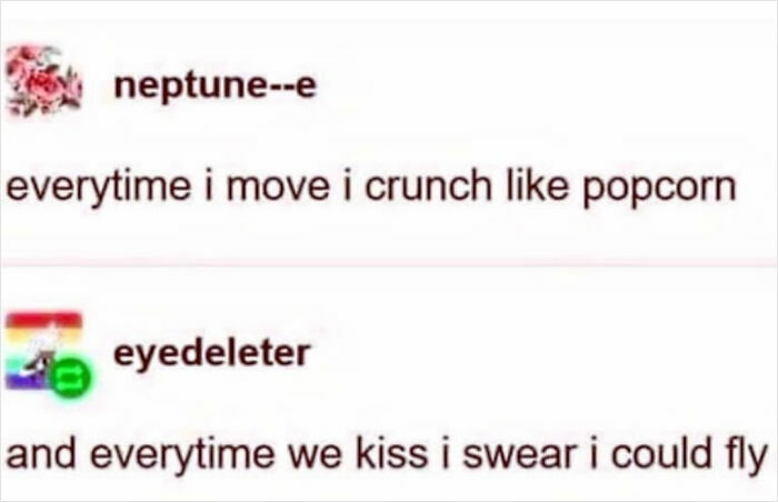 Internet responses about quirky sounds and emotional moments with a touch of humor and relatability.