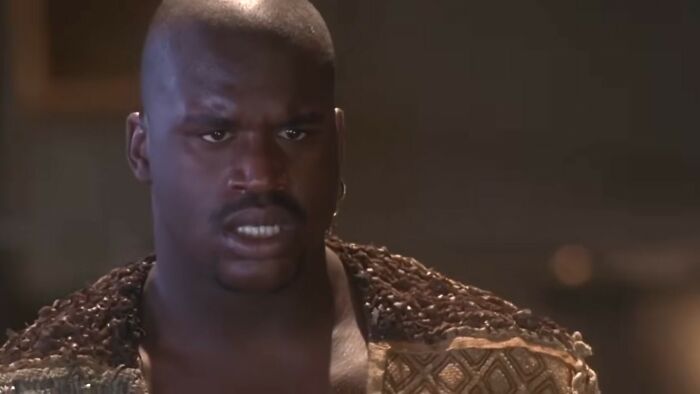 Actor in a dramatic scene from one of the worst movies, representing the hall of shame in film history.