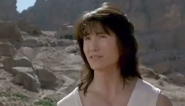 Actor in a desert scene from one of the worst movie sequels featured in cinematic crimes lists.