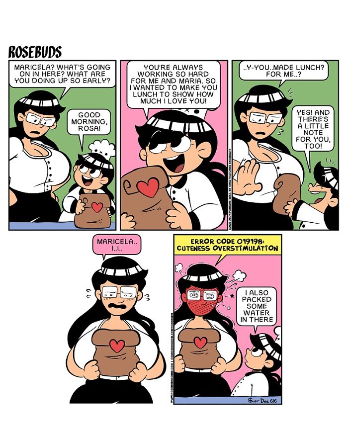 Comic strip by Deon Parson depicting the beauty and madness of sisterhood with heartfelt and humorous moments.