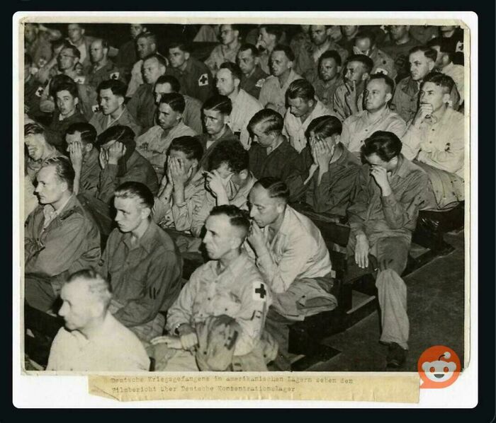 Group of men in a historical setting, illustrating unusual and cool world facts about wartime experiences.