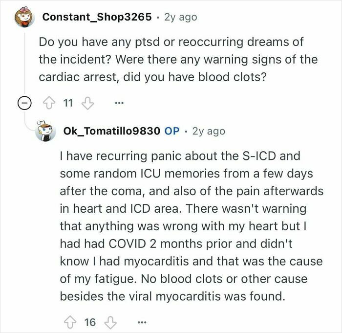 Reddit Q&A discussion featuring a woman who died for 24 minutes sharing experiences after cardiac arrest and recovery.