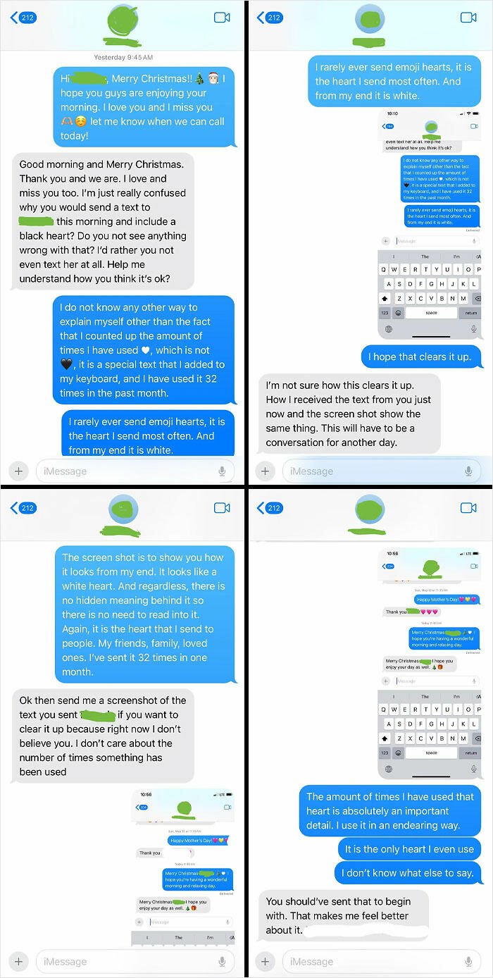 Text message screenshots showing a toxic dad misunderstanding and dismissing his child's explanation about emoji meanings.