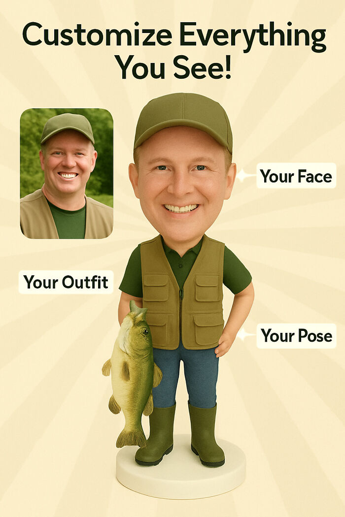 AI Turns You Into A Bobblehead — But Only 3 Will Be Made Real!