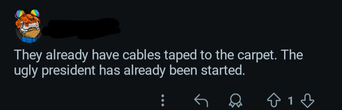 Screenshot of a social media post showing a humorous example of typos that question people's intelligence.