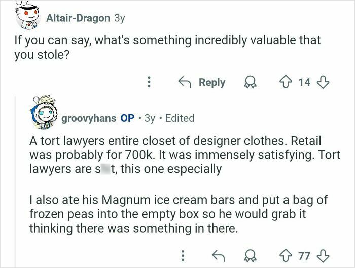 Reddit Ask Me Anything thread featuring former home burglars sharing valuable stolen items and tactics.