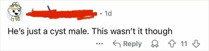 Screenshot of a social media comment with a humorous typo illustrating common mistakes that question people's intelligence.