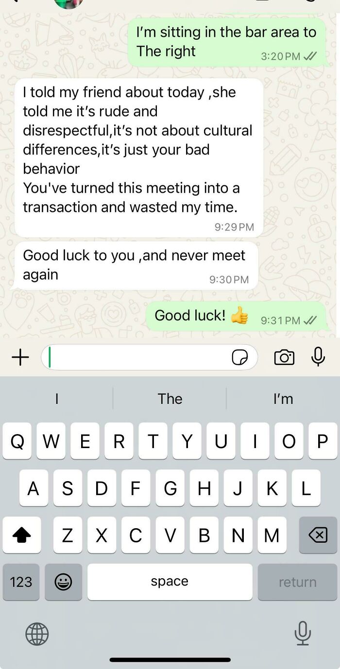 Screenshot of a toxic conversation in a chat, illustrating toxic behavior from nice girls in messages.