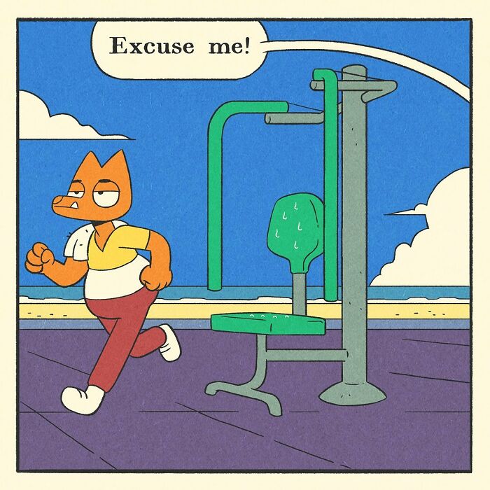 Comic title card for a bodybuilding duck featuring muscles McQuack, highlighting a character with a surprisingly soft heart.