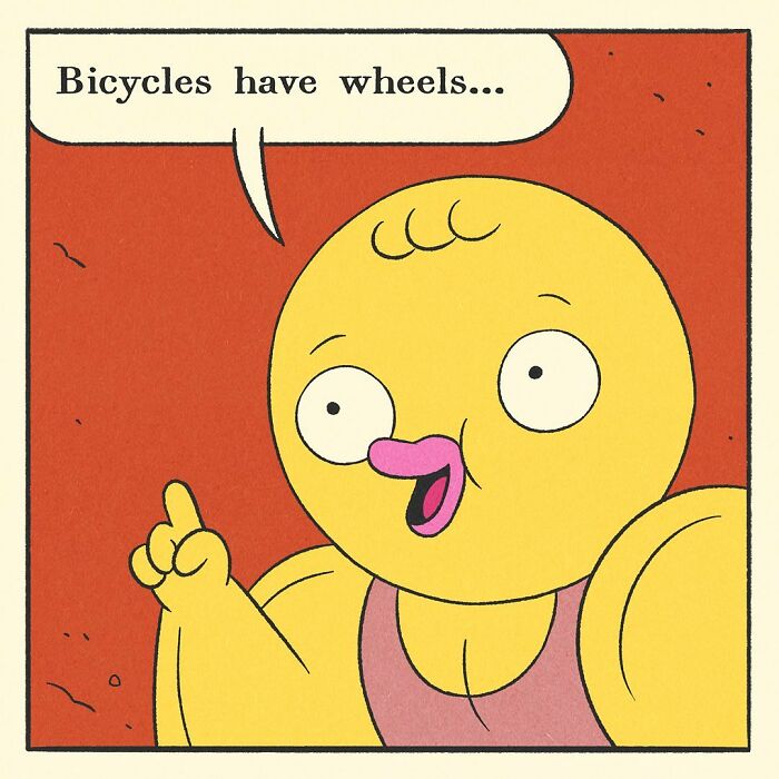 Hand holding cash offering money to another hand in a cartoon style comic about a bodybuilding duck.