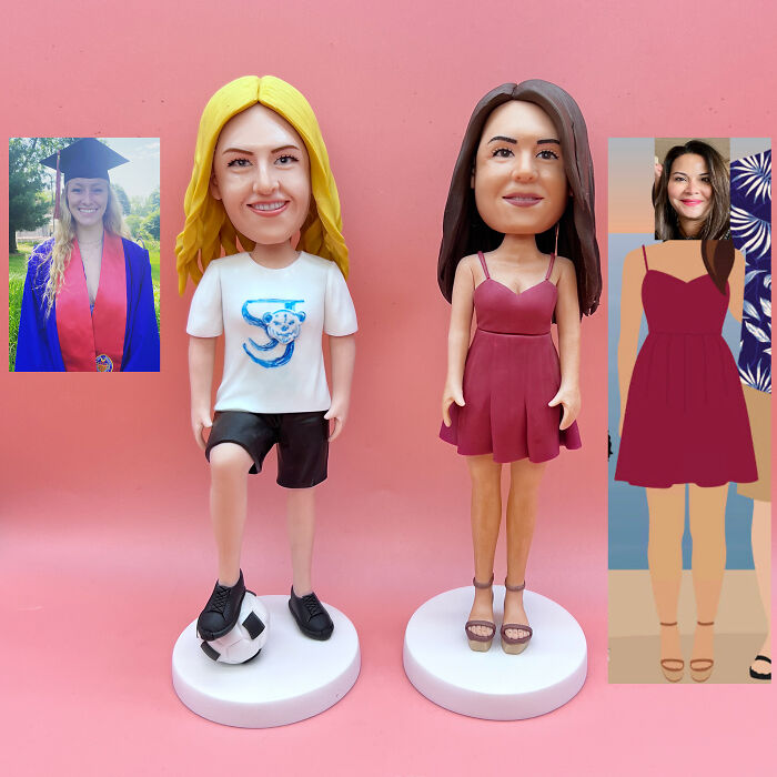 We Turn People’s Photos Into Custom Bobbleheads, And Some Of These Results Are Hilariously Adorable