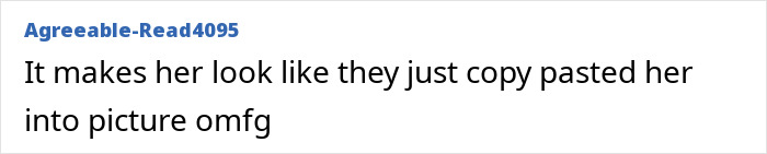 Comment criticizing Anne Hathaway Vogue cover, saying it looks copy pasted and disappointing to fans. Comment criticizing Anne Hathaway Vogue cover, saying it looks copy pasted and disappointing to fans.