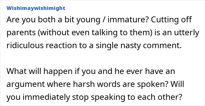 Woman shocked after overhearing boyfriend&rsquo;s parents talking about her, feeling hurt and wanting to avoid seeing them again