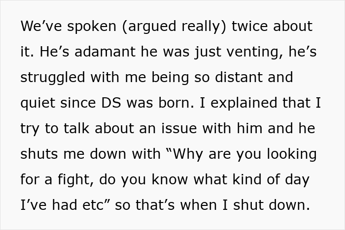 Text excerpt about woman struggling in marriage and discovering husband&rsquo;s lies after he texted his mother, revealing the main SEO keywords.