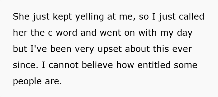 Text on white background describing a woman’s experience dealing with rude opinions and a megaphone kid at TSA early morning. - 15