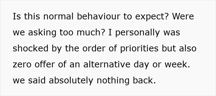 Text discussing frustration over grandpa skipping babysitting duty for a party weekend, upsetting the daughter-in-law. - 17
