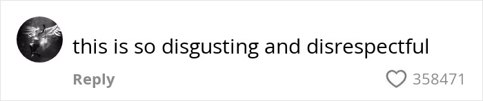 Social media comment expressing disgust and calling a PDA act on plane disrespectful, sparking heated debate among users.