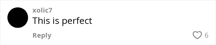 Comment saying This is perfect with 6 likes on a white background, illustrating positive feedback for weird habits that improve mental and physical health.